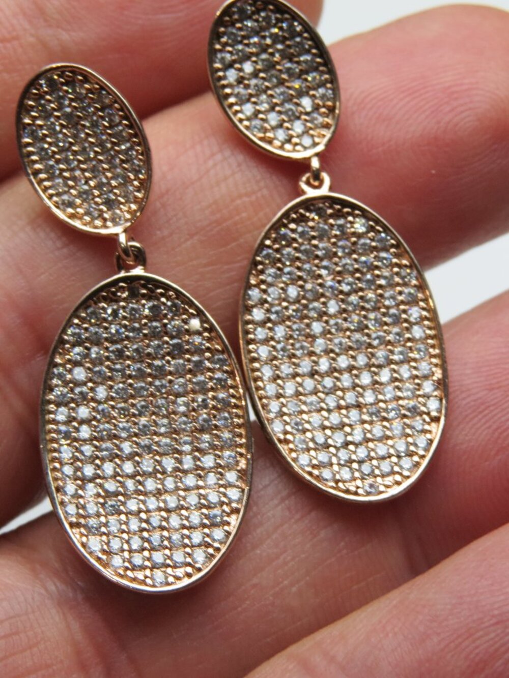 14k Diamond Earring